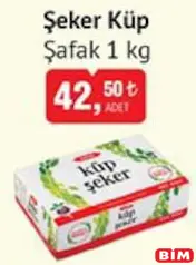 ŞAFAK ŞEKER KÜP 1 KG